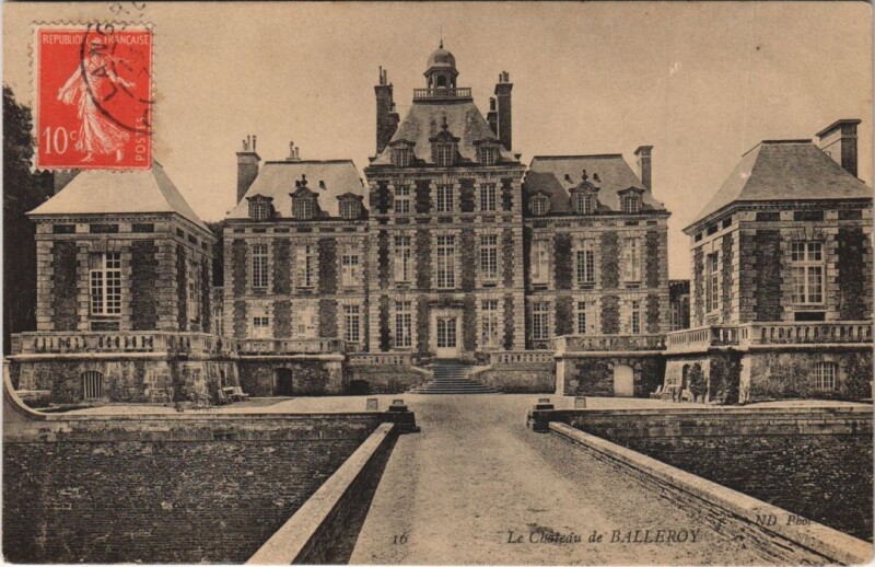 Carte postale ancienne Balleroy Le Chateau