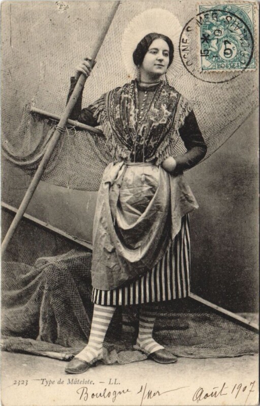 Carte postale ancienne Type de Matelote