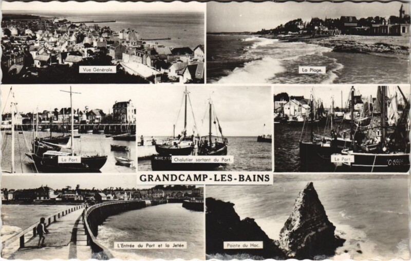 Carte postale ancienne Grandcamp-les-Bains Scenes