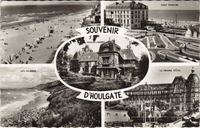 Carte postale ancienne Houlgate Scenes à Houlgate