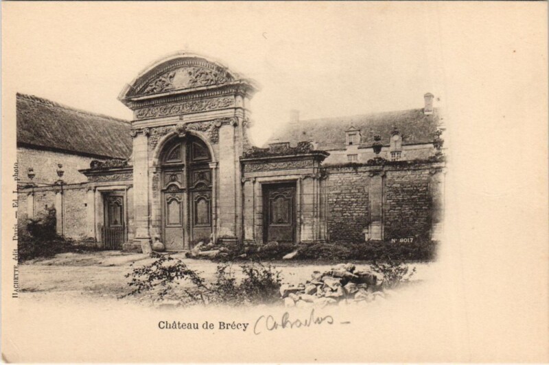 Carte postale ancienne Chateau de Brecy