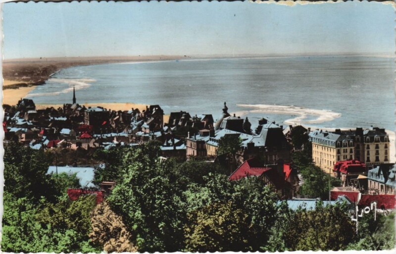 Carte postale ancienne Houlgate Vue Generale à Houlgate