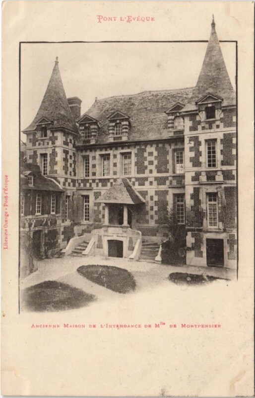 Carte postale ancienne Pont-l'Eveque Ancienne Maison