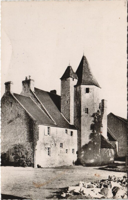 Carte postale ancienne Ussy Un Vieux Castel à Vieux