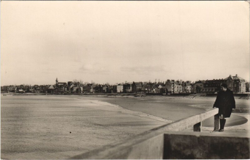 Carte postale ancienne Grandcamp-les-Bains La Plage