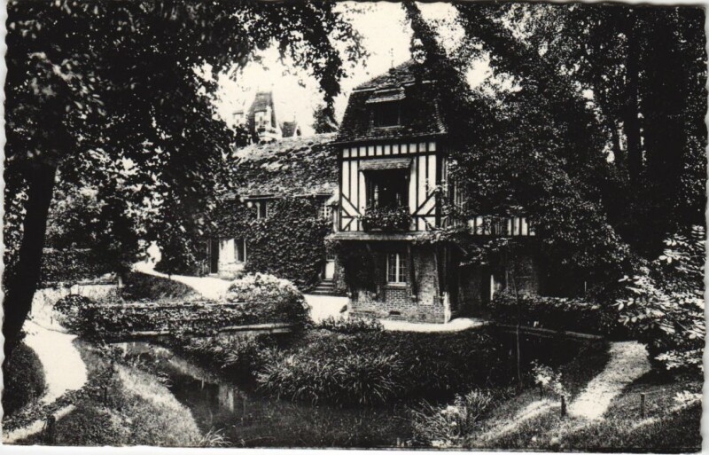 Carte postale ancienne Houlgate Le Moulin Landry à Houlgate