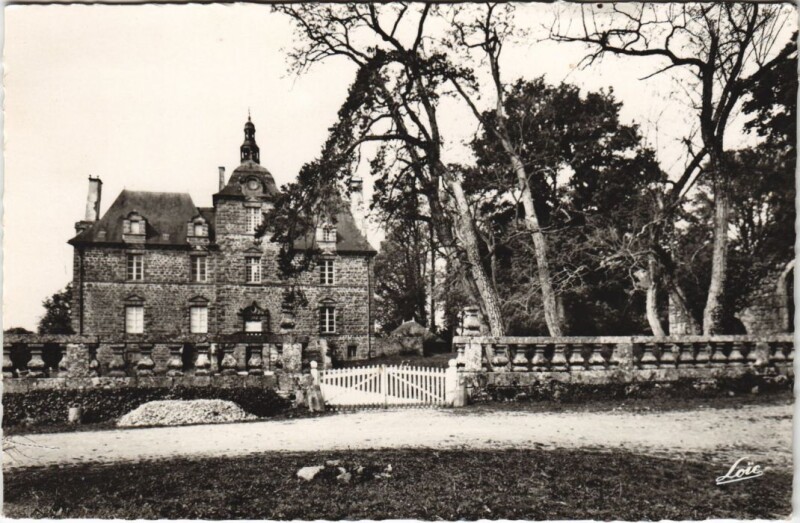 Carte postale ancienne Saint-Christophe-de-Valains Chateau de la Belinaye à Saint-Christophe-de-Valains