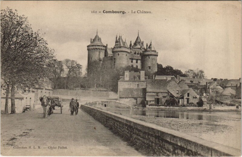 Carte postale ancienne Combourg Le Chateau à Combourg