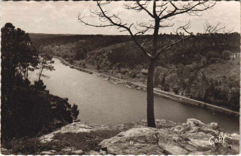 Carte postale ancienne Redon Ile aux Pies à Redon