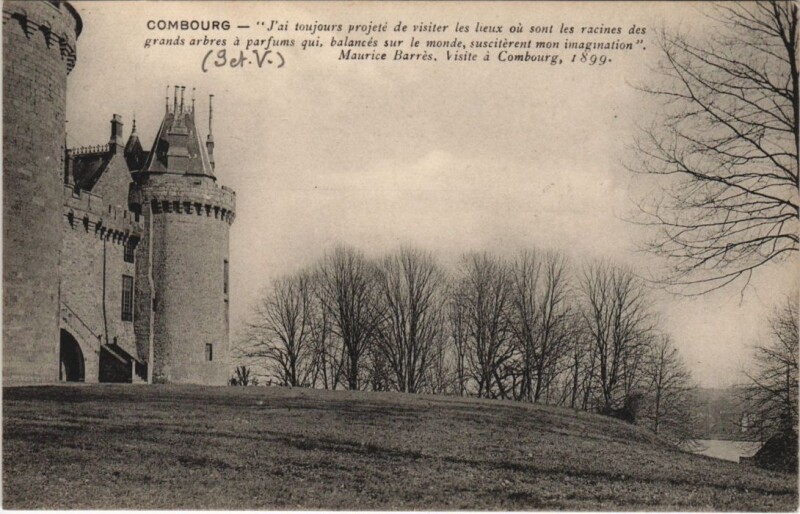 Carte postale ancienne Combourg Le Chateau à Combourg