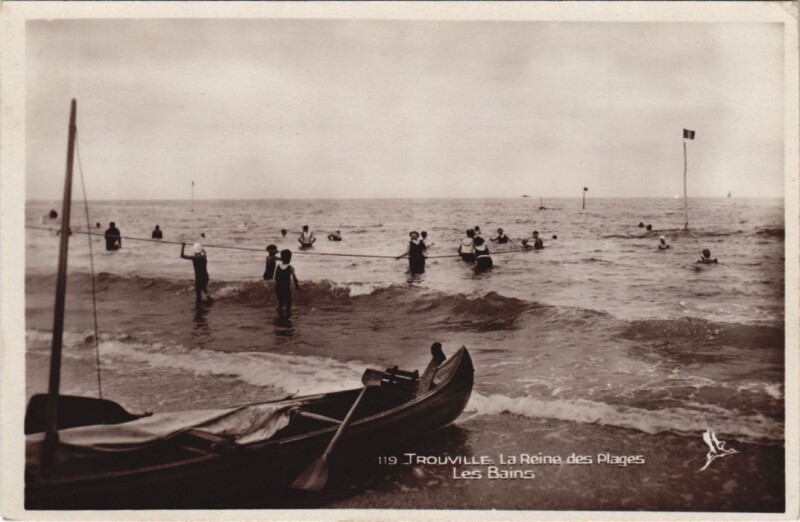 Carte postale ancienne Trouville Les Bains