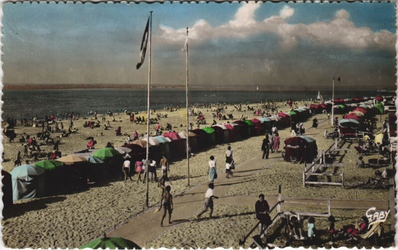 Carte postale ancienne Trouville La Plage