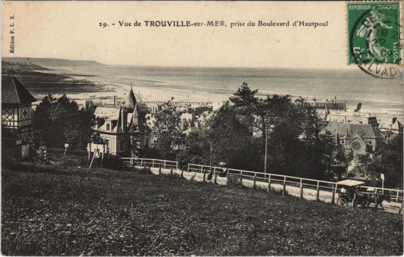 Carte postale ancienne Trouville