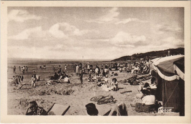 Carte postale ancienne Trouville La Plage
