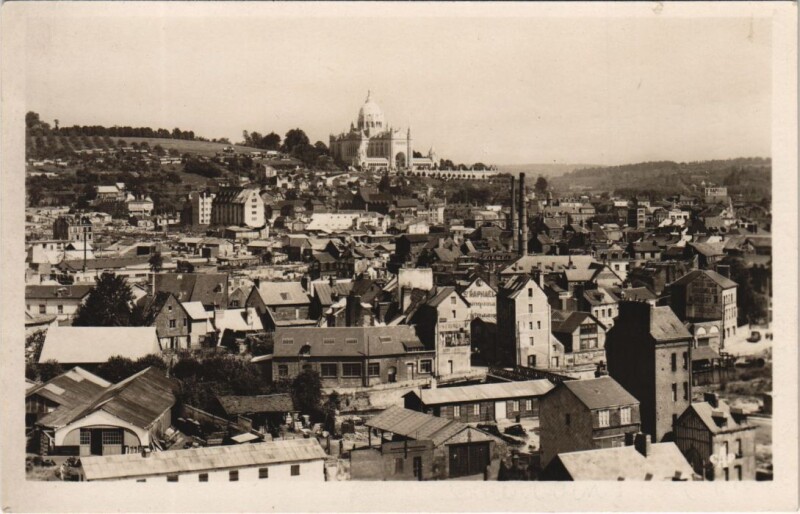 Carte postale ancienne Lisieux vue generale à Lisieux