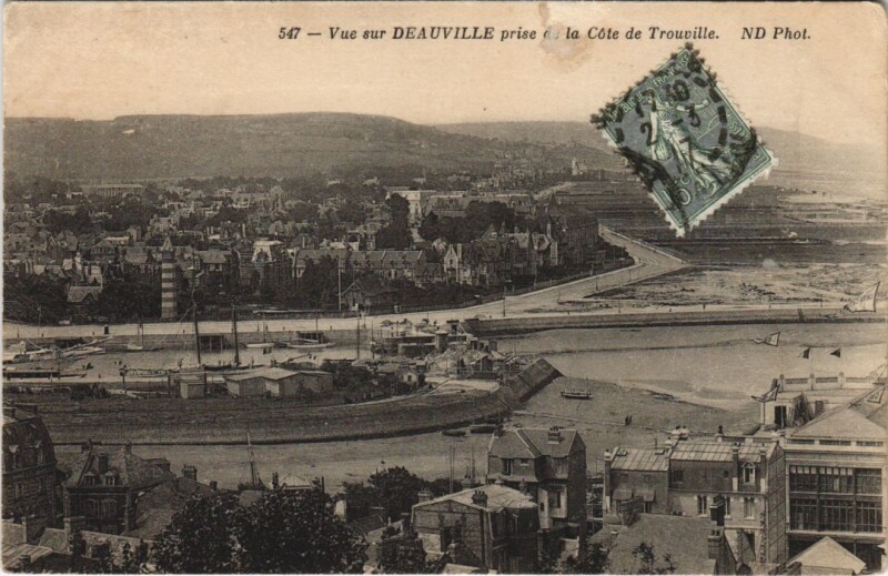 Carte postale ancienne Deauville à Deauville