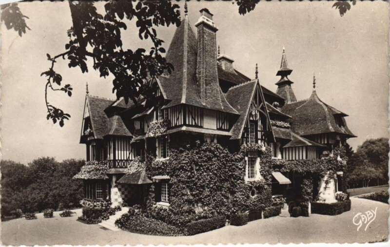 Carte postale ancienne Deauville Ferme du Coteau à Deauville