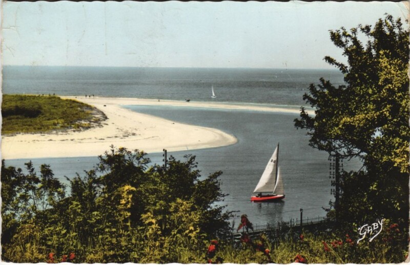 Carte postale ancienne Cabourg La Plage à Cabourg