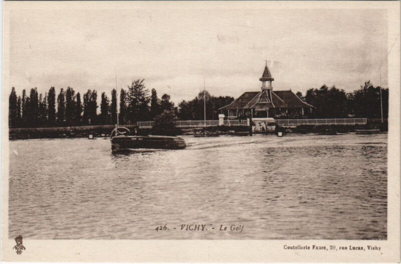 Carte postale ancienne Vichy Le Golf France à Vichy