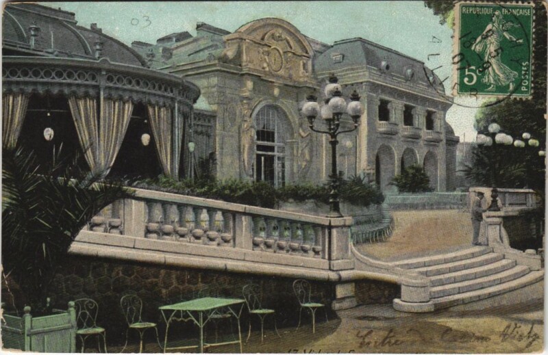 Carte postale ancienne Vichy France à Vichy
