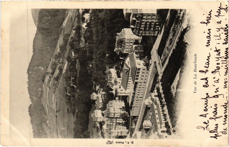 Carte postale ancienne La Bourboule Vue Generale à La Bourboule