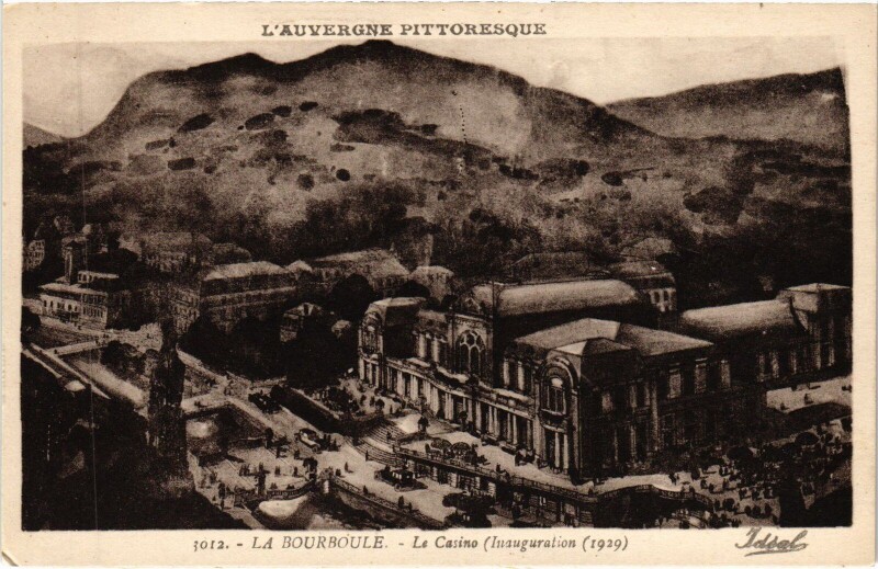 Carte postale ancienne La Bourboule Le Casino à La Bourboule