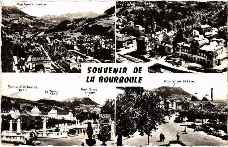 Carte postale ancienne La Bourboule Scenes à La Bourboule