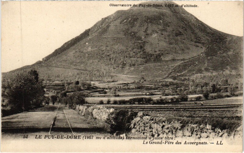 Carte postale ancienne Le Puy de Dome