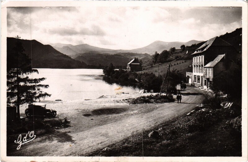 Carte postale ancienne Le Lac Chambon