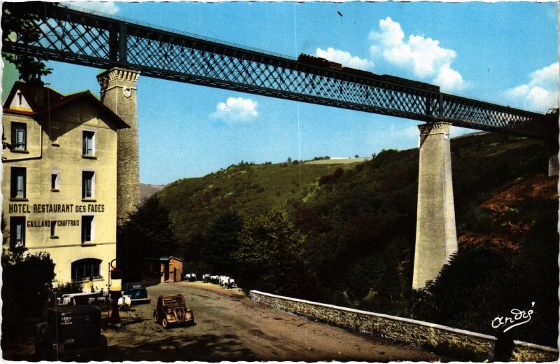 Carte postale ancienne Le Viaduc des Fades