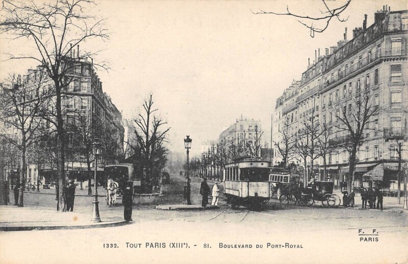 Carte postale ancienne Boulevard du Port-Royal à Paris 5e