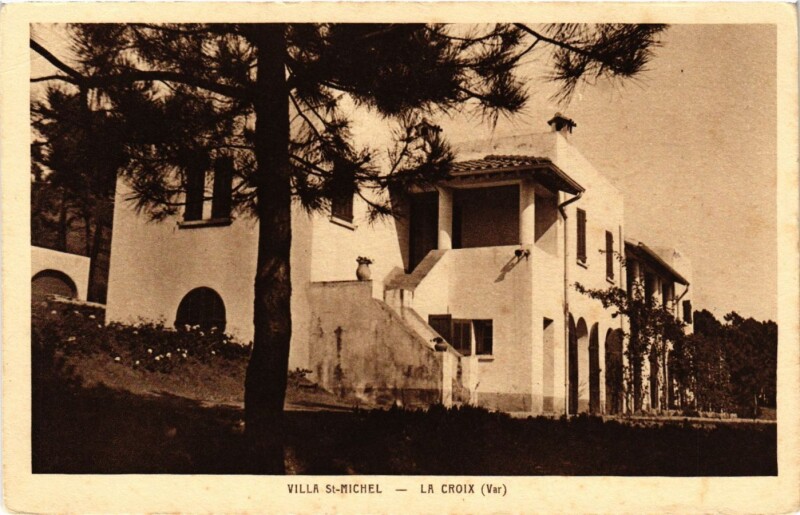 Carte postale ancienne Villa Saint-Michel - La Croix