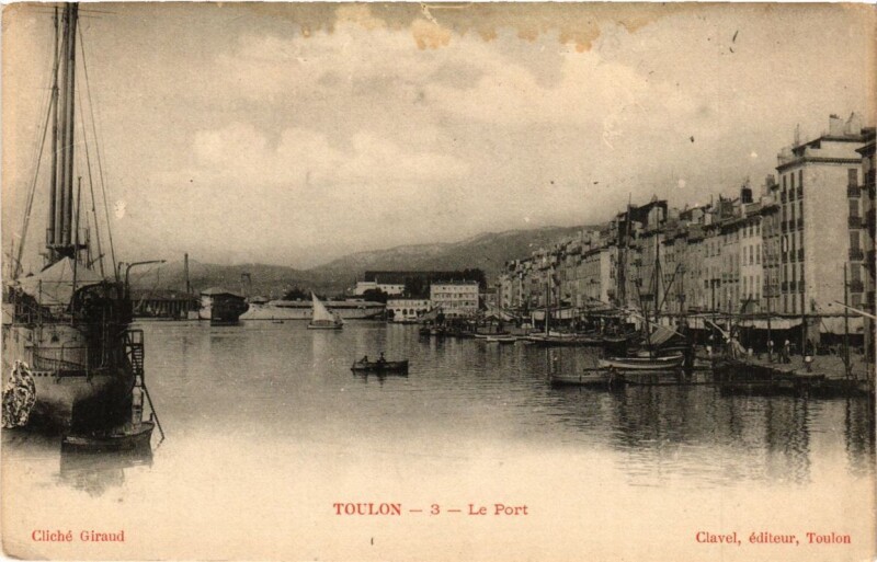 Carte postale ancienne Toulon Le Port à Toulon