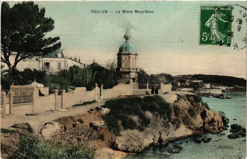Carte postale ancienne Toulon La Mitre Mourillon à Toulon