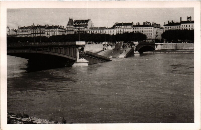 Carte postale ancienne Pont Lafayette