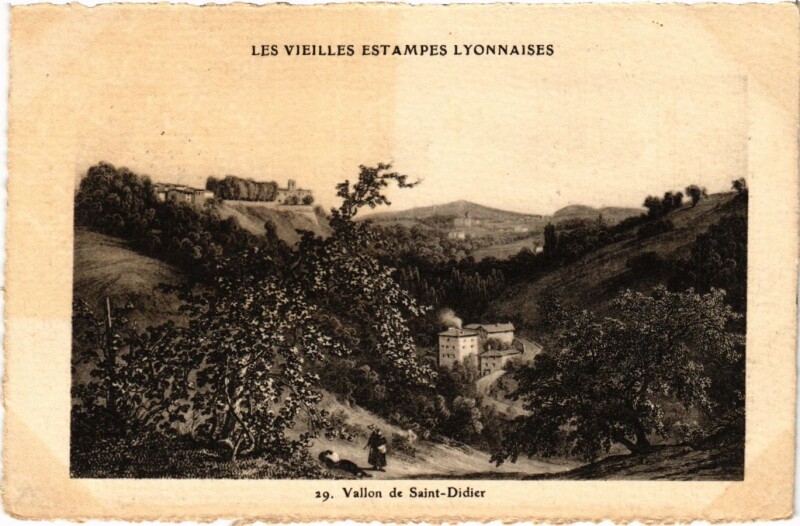 Carte postale ancienne Les Vieilles Estampes LYONnaises