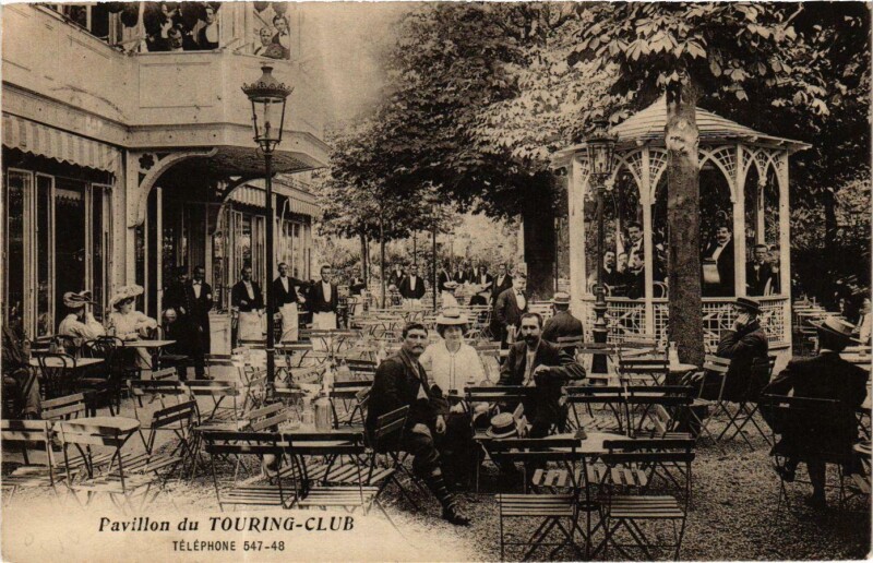 Carte postale ancienne Pavillon du Touring-Club à Paris 16e