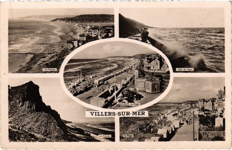 Carte postale ancienne Villers-sur-Mer Scenes à Villers-sur-Mer