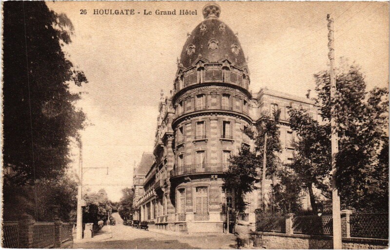 Carte postale ancienne Houlgate Le Grand Hotel à Houlgate