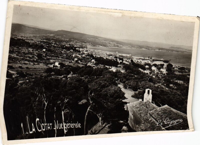 Carte postale ancienne La Ciotat Vue Generale à La Ciotat