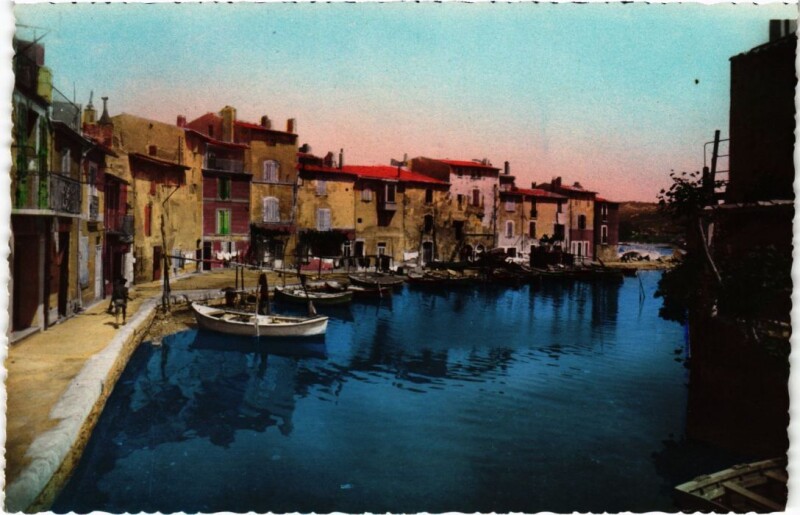 Carte postale ancienne Martigues Le Brescon à Martigues
