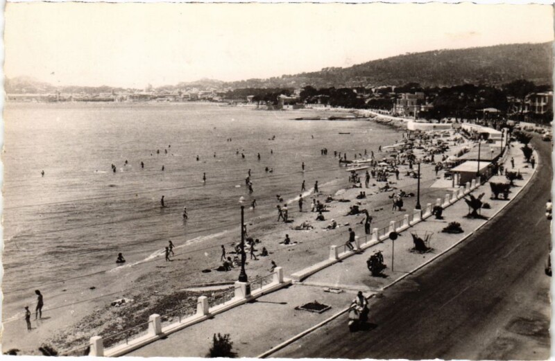 Carte postale ancienne La Ciotat La Plage à La Ciotat