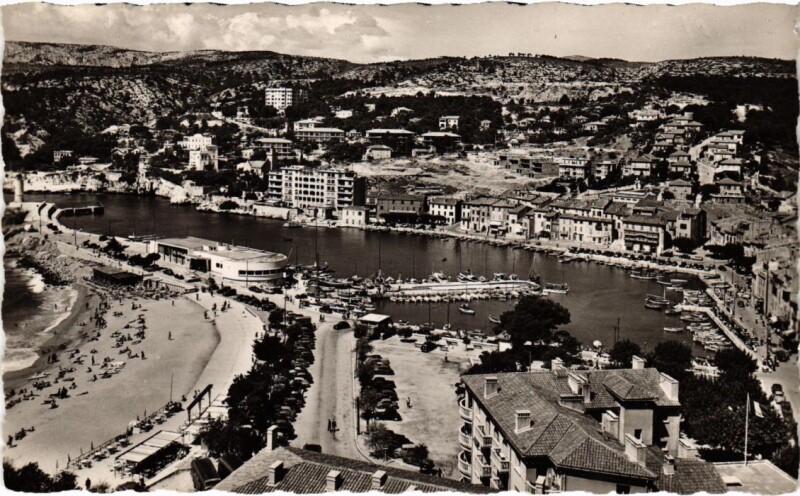 Carte postale ancienne Cassis Panorama à Cassis