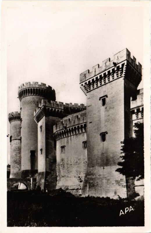 Carte postale ancienne Tarascon Chateau du Roi Rene à Tarascon