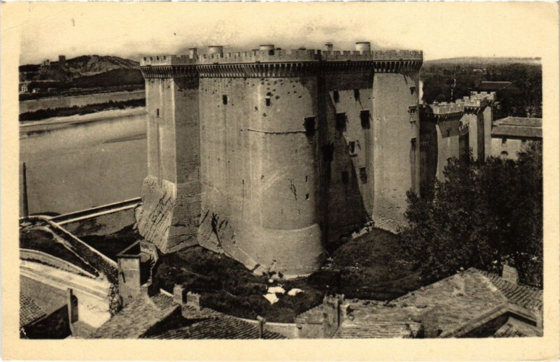 Carte postale ancienne Tarascon Chateau du Roi Rene à Tarascon