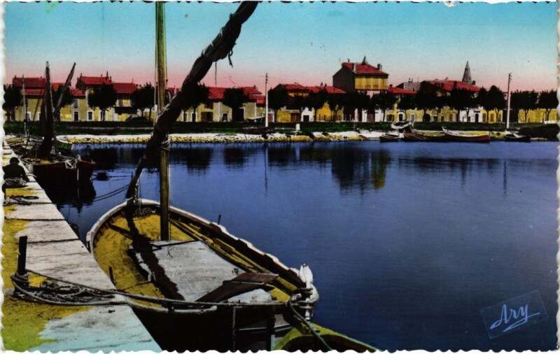Carte postale ancienne Berre-L'Etang Le Port