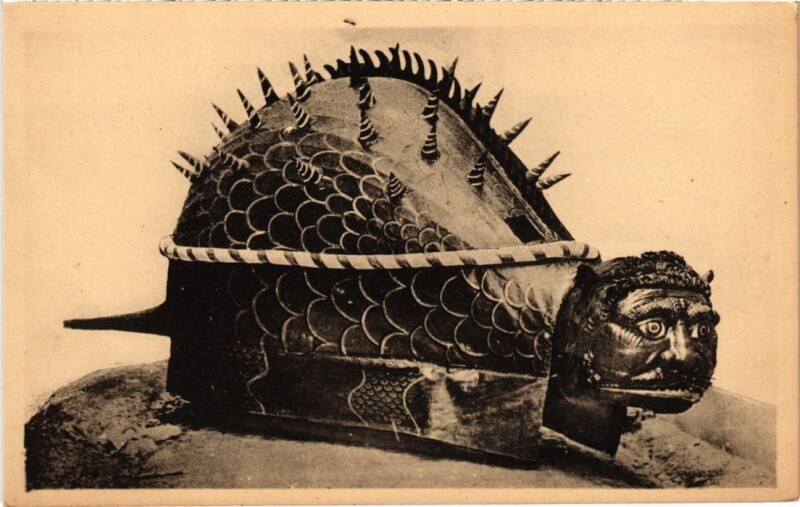 Carte postale ancienne Tarascon La Tarasque à Tarascon
