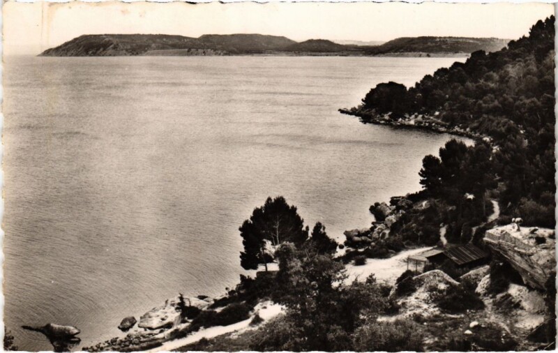 Carte postale ancienne Istres et ses Environs - La Plage Saint-Pierre à Istres