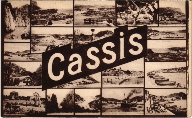 Carte postale ancienne Cassis Scenes à Cassis