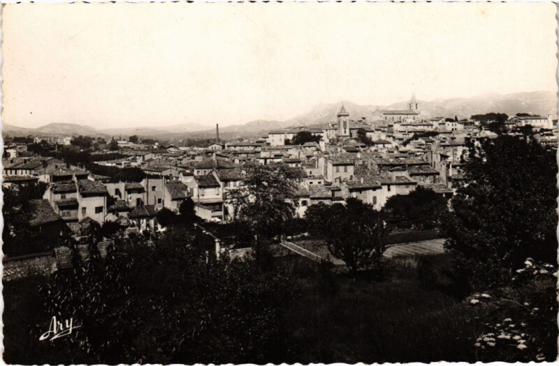 Carte postale ancienne Aubagne Vue Generale à Aubagne